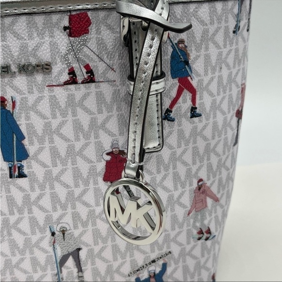 Michael Kors JST Xsmall Top Zip Tote Bag - Picture 3 of 13